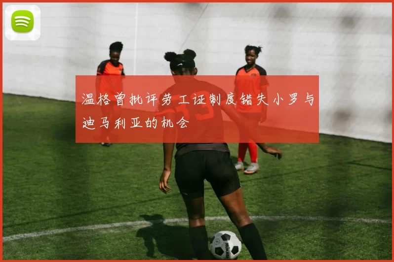 温格曾批评劳工证制度错失小罗与迪马利亚的机会