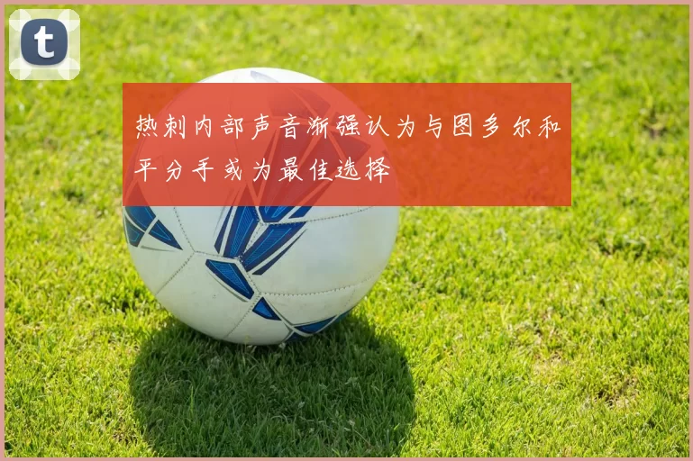 热刺内部声音渐强认为与图多尔和平分手或为最佳选择